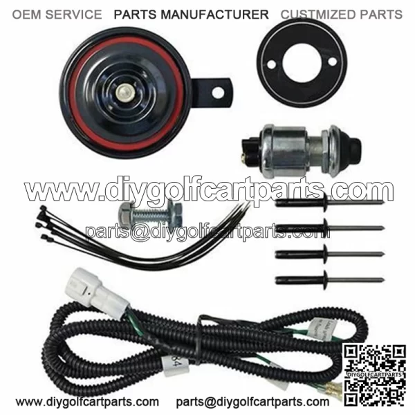 Golf Cart Horn Kit (fits Plug & Play Harness)