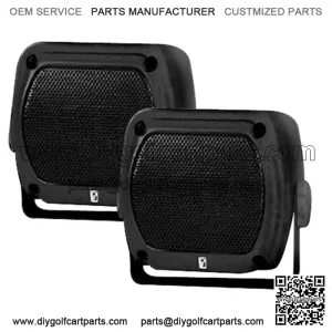 Universal Poly-Planar Waterproof Box Golf Cart Speakers