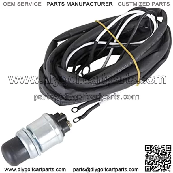 12V Universal Golf Cart Horn Kit with Floor Mount Button for Club Car, EZGO, Yamaha, UTV, ATV, Boat - Image 5