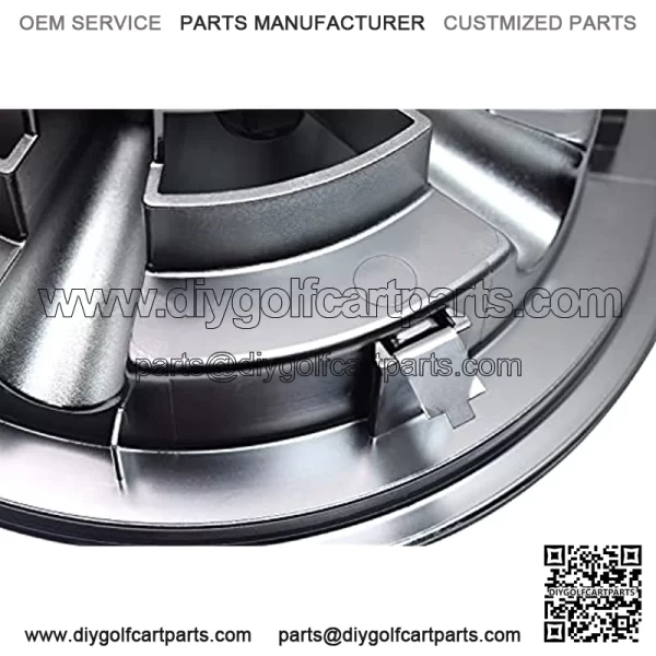 Golf Cart Wheel Covers Hub Caps for Most Golf Carts 8 inch(Set of 4) - Image 3