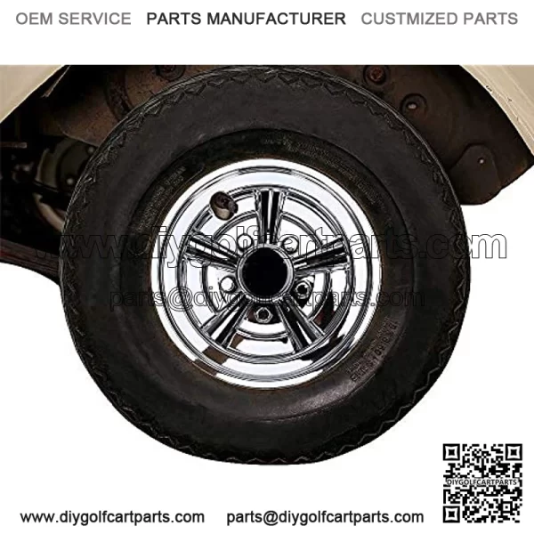 Golf Cart Wheel Covers 8 Inch Set of 4, Wheel Caps for Standard Golf Cart Rims,Fit for EZGO,Yamaha,Club Car - Image 5