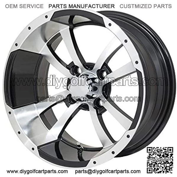 Aluminum Golf Cart Wheel (Sold as Single Unit) - Image 3