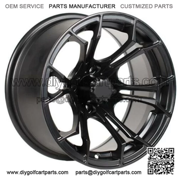 12x7" GTW Spyder Golf Cart Wheel