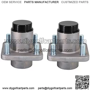 Kit de buje de rueda delantera de repuesto para carrito de golf Club Car DS 1982-2002 con sellos de rodamiento en el interior