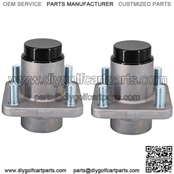 Kit de buje de rueda delantera de repuesto para carrito de golf Club Car DS 1982-2002 con sellos de rodamiento en el interior
