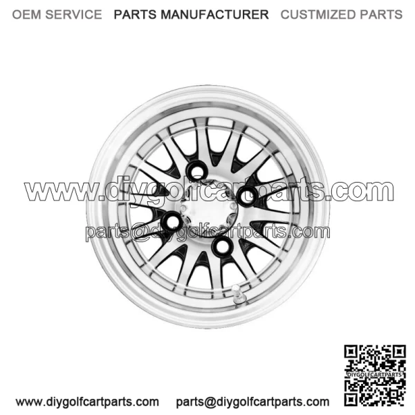 Medusa 10x7 Machined Black Wheel - Image 2