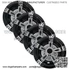 Golf Cart Wheel Covers Hub Caps for EZGO Club Car Yamaha Universal 8" (Set of 4) - Image 2