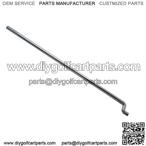 Club Car DS Battery Hold Down Rod - Z-hook 12.25" (For DS Electric w/ 12V Batteries)