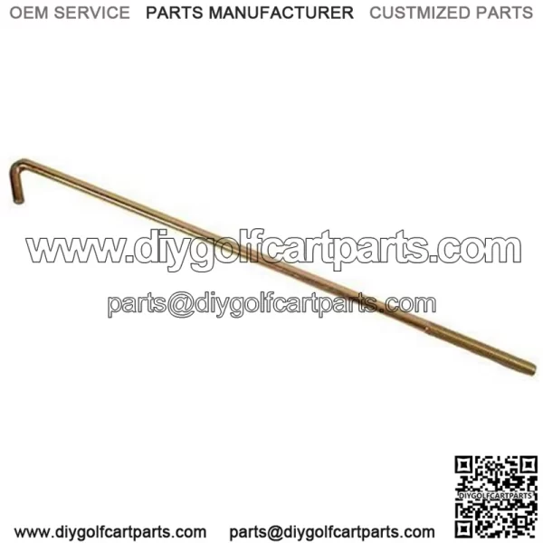 Yamaha G1-G22 Golf Cart Battery Hold Down Rod - J-hook - 10.25" (For Gas 1978+)