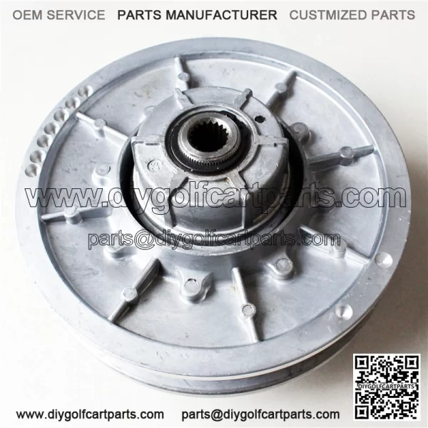 EZGO 4-stroke gas golf cart clutch driven wheel