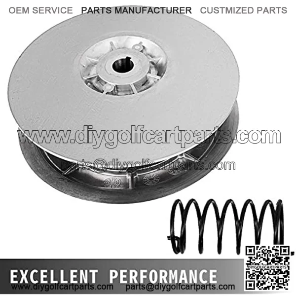 Heavy Duty Rear Driven Clutch Kit Secondary Clutch for Yamaha Gas Golf Cart G2-G22 1985-1992 Driven Power Clutch Kit with Belt JN6-G6201-03 JN6-G6201-04 - Image 4