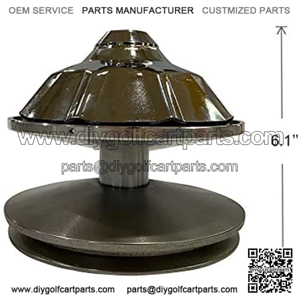 EZGO Golf Cart Drive Clutch Fit for E-Z-GO 2-Cycle 1976-1988 Gas Model - Image 3