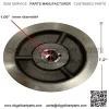 EZGO Golf Cart Drive Clutch Fit for E-Z-GO 2-Cycle 1976-1988 Gas Model - Image 5