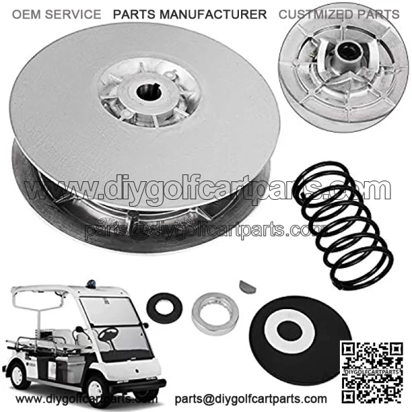 G2-G22 Secondary Driven Clutch Golf Cart Secondary Power Clutch Kit Compatible With Yamaha Golf Cart, GAS Models, G2 G9 G14 G16 G20 G22, 1985-2007