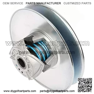 Driven Clutch with Spring for Club Car Golf Cart 1997-2015 DS Precedent Gas Models 1018340-01 Driven Clutch with Spring