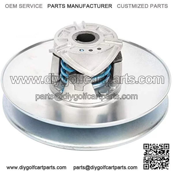 Driven Clutch with Spring for Club Car Golf Cart 1997-2015 DS Precedent Gas Models 1018340-01 Driven Clutch with Spring - Image 2