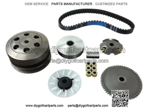 gas powered g1 golf cart clutch parts 1978 1989 drive primary clutch