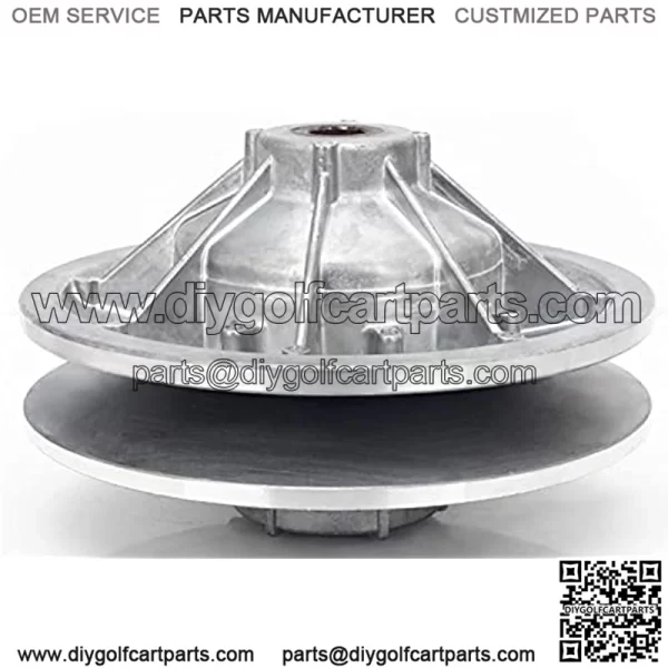 Rear Driven Clutch for EZGO Gas Golf Cart 4-Cycle 1991-2009 & 2-Cycle 1989-1994, Replace OEM# 25244G1; 25632G01/G02/G03; 26301G01/G02, 36 Degree - Image 4