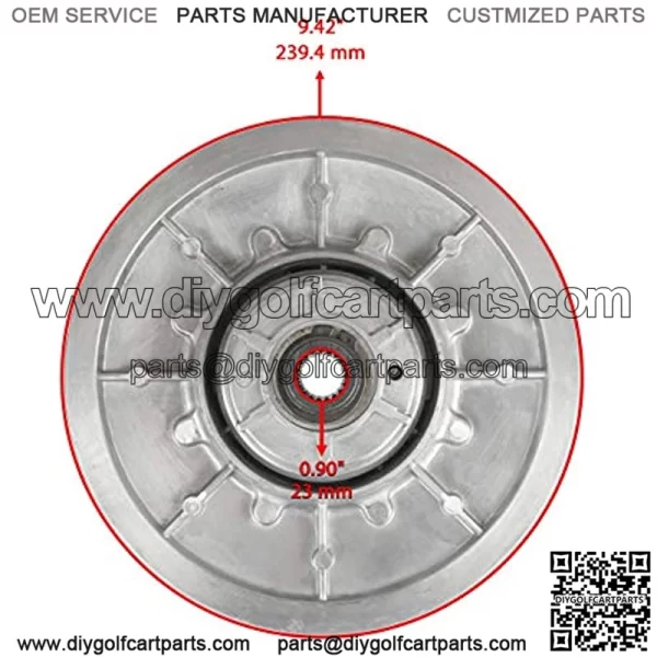 Compatible with Driven Clutch 36 Degree EZGO Golf Cart 4 Cycle 1991-Up 26301-G01 26301-G02 - Image 4