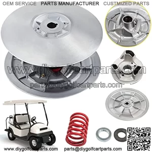 Gas Golf Clutch Driven Clutch Kit Driven Clutch Kit Compatible with Yamaha Golf Cart Gas Models G2 G8 G9 G11 G14 G16 G20 G21 G22 G28 1985-2007