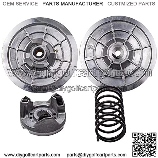 Driven Clutch for Yamaha Golf Cart G2 G8 G9 G11 G14 G16 G20-G22 1985-2007 with Heavy Duty Spring - Image 2