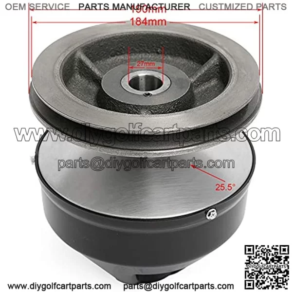 Primary Drive Clutch for EZGO E-Z-GO Marathon 2-Cycle 1976-1988 Gas Models OEM# 23192-G1 - Image 4