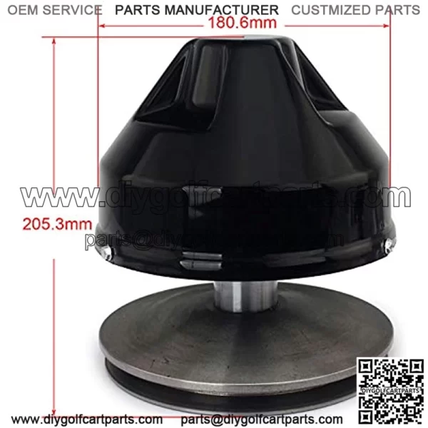 For EZGO Drive Clutch Kit 2-cycle Gas Golf Cart 1976-1988,Replace OEM:23191-G1,14694-G1,23192-G1 - Image 3