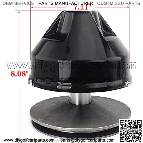 Front Primary Drive Clutch For EZGO 4-cycle Gas Golf Cart 1991 up(Not RXV Models),For EZGO 2-cycle Gas Golf Cart 1989-1994,Replace OEM:23817-G1,26952-G01,26952-G02 - Image 4