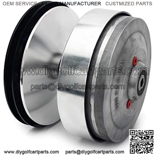 Golf Cart Drive Clutch for Club Car Gas, DS Precedent Front Clutch U5000 RPM 5700 Nivel Metal CP0020 5700 - Image 2