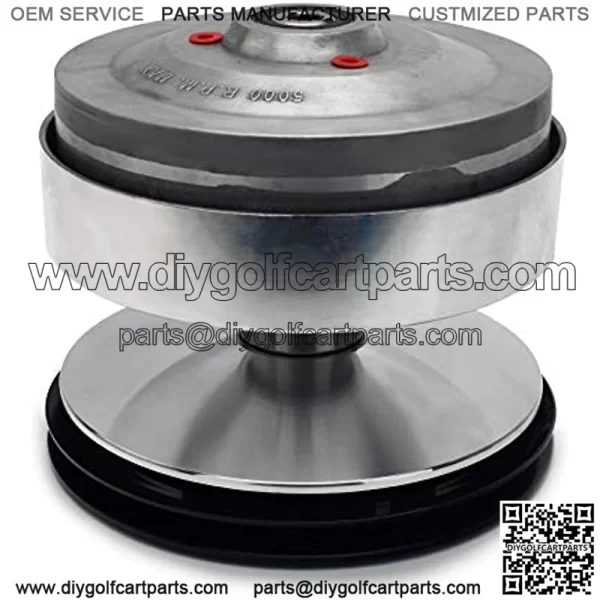 Golf Cart Drive Clutch for Club Car Gas, DS Precedent Front Clutch U5000 RPM 5700 Nivel Metal CP0020 5700 - Image 3