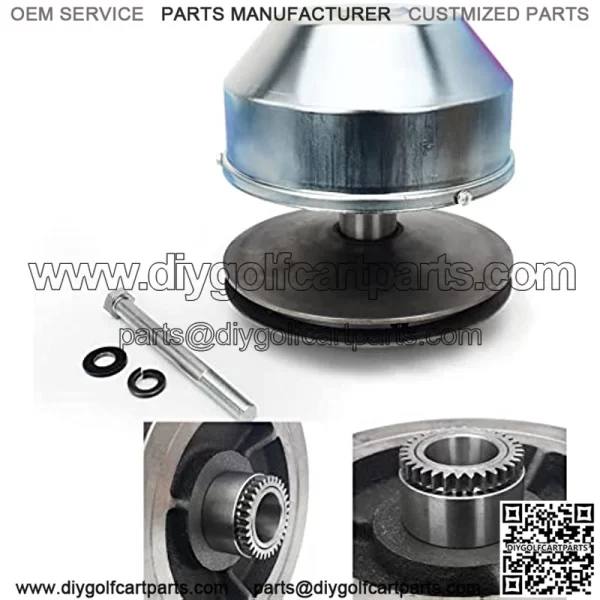 Replacement Drive Clutch for Yamaha G1 Golf Cart Gas 2-Cycle 1978 1979 1980 1981 1982 1983 1984 1985 1986 1987 1988 1989 - Image 4