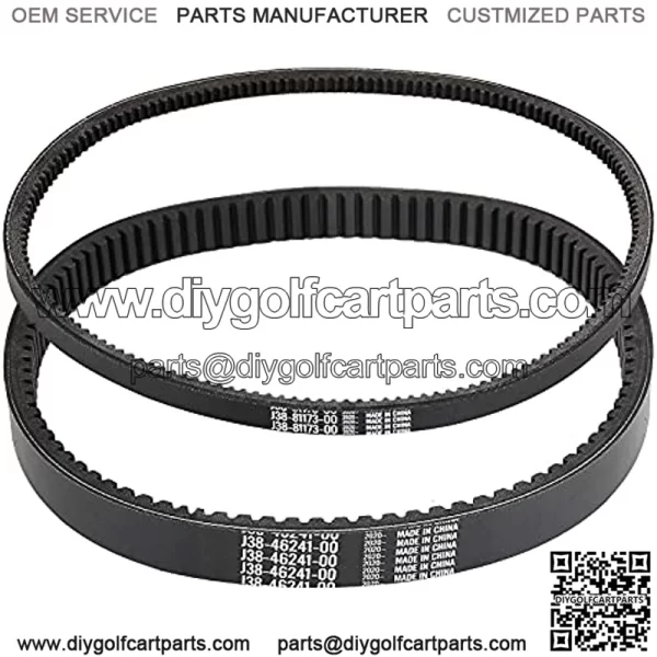 Starter Generator & Drive Belt Kit and Primary Drive Clutch for Yamaha G2, G8, G9, G14, G16, G22 Golf Cart - Image 2