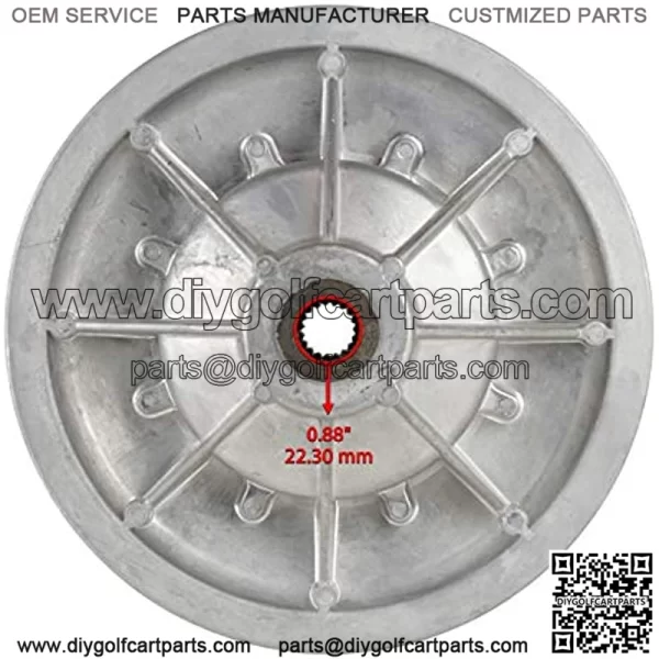 Rear Driven Clutch 28 Degree Compatible with EZGO EZ-GO 4 Cycle TXT ST 1991-Up 26301-G03 - Image 2