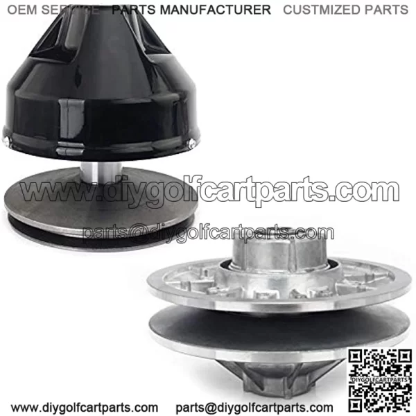 Full Set Drive Clutch and Drive Belt for EZGO Gas Golf Cart 2-Cycle 1989-1994/ 4-Cycle 1991-UP - Image 3