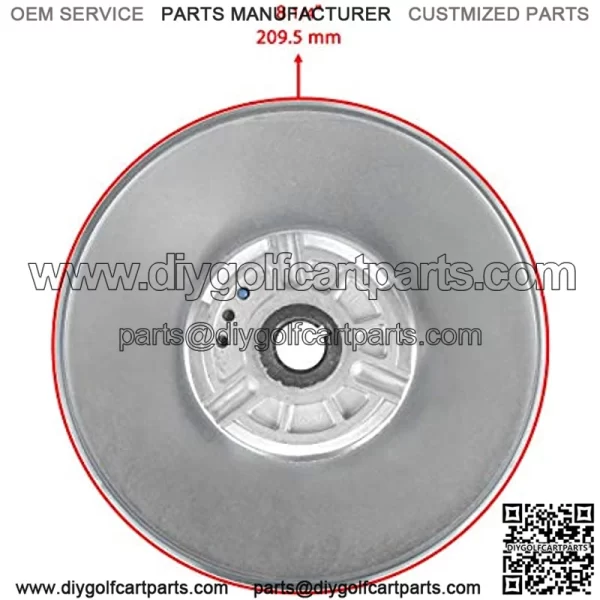 Compatible with Secondary Driven Clutch Club Car DS & Precedent Golf Cart 1997-Up 1018340-01 - Image 4
