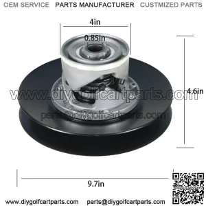 Gas Golf Cart Driven Clutch Fit For EZGO 2-cycle Primary Driven Clutch 1976-1988