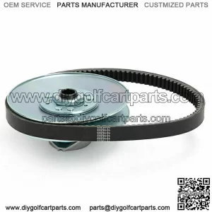 Driven Clutch + Belt Set for Club Car Golf Cart DS 1997-2022 Precedent 2004-2022