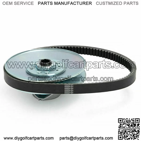 Driven Clutch + Belt Set for Club Car Golf Cart DS 1997-2022 Precedent 2004-2022