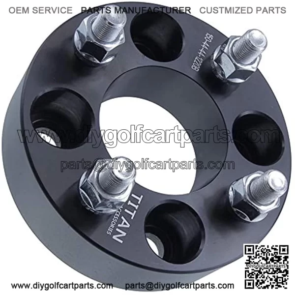 4pc 2" Thick | 4x4 to 4x4 Wheel Spacers fits EZ GO fits EZGO fits Club Car Golf Cart - Image 3