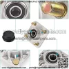 Golf Cart Front Wheel Hub Assembly 2 PCS for Club Car DS & Precedent 2003-up OEM# 102357701 with Hub Bearing/Oil Seal/Dust Cover - Image 2