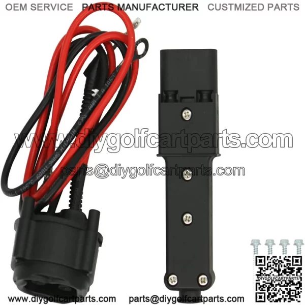 YAMAHA golf cart 48V charger plug socket JW9-H6181-00 JR1-H235A-00