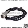 48V Charger Plug for Club Car DS & Precedent 1995-2014 Golf Cart, 3-Pin Male Plug with DC Cordset, Replaces OEM# 101828901 103429001 101128901 - Image 2