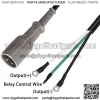 48V Charger Plug for Club Car DS & Precedent 1995-2014 Golf Cart, 3-Pin Male Plug with DC Cordset, Replaces OEM# 101828901 103429001 101128901 - Image 3