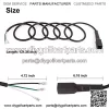 Golf Cart DC Charger Power Receptacle (OEM# JW2-H7234-01-00), Yamaha G29 Drive 3-Pin Plug with 10ft DC Cord Golf Cart Accessories Dc Receptacle - Image 4