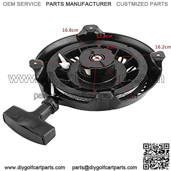 Parts Club Recoil Starter Replaces Briggs & Stratton 591301, 693394, 791670 & 795930 - Image 4