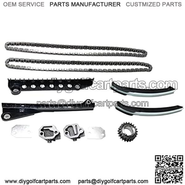 Garage-Pro Timing Chain Kit Compatible with 1997-2001 Ford F150/Expedition/E150 Econoline/E250 Econoline/E350 Econoline Club Wagon/E150 Econoline Club Wagon Engine Code 330 - Image 2