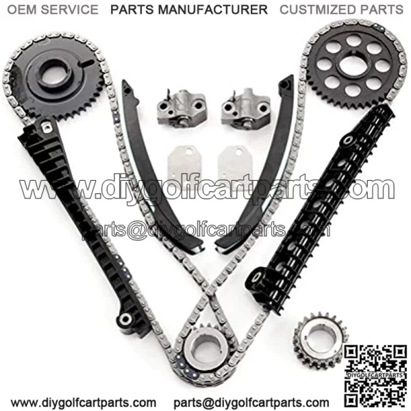 Timing Chain Kit Replacement for 1997 2004 ford E-150 Econoline Club Wagon E-250 E-350 E-450 5.4L - Image 2