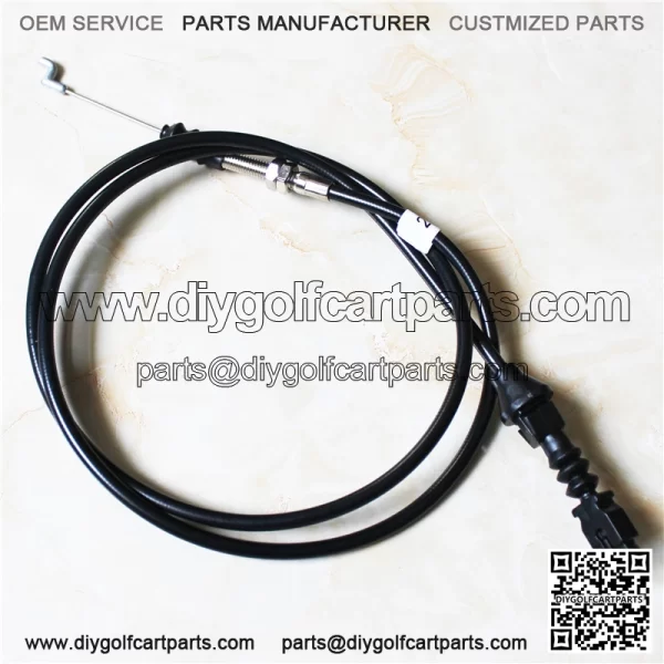 EZGO 52-1/4" Throttle Cable 2002-Up TXT Gas Golf Carts | Governor to Carburetor - Image 2