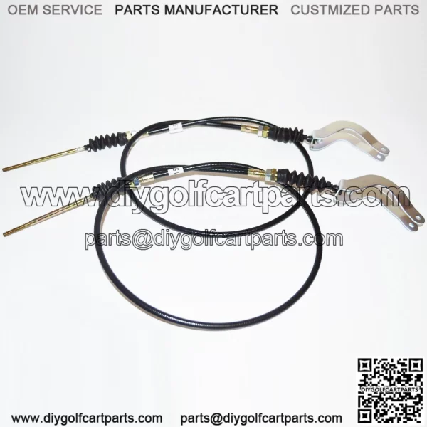 EZGO TXT Gas Golf Cart 1991-2001 Forward Reverse Shift Cable 40" | Set of 2