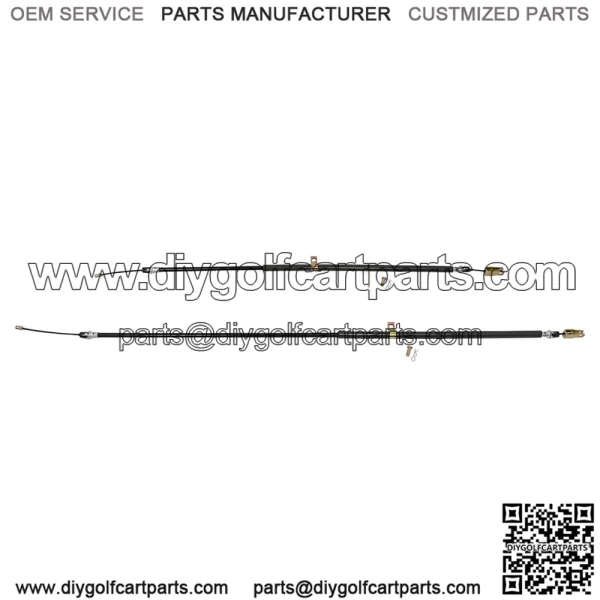Club Car Precedent Brake Cable Set (Fits 2004-2007)